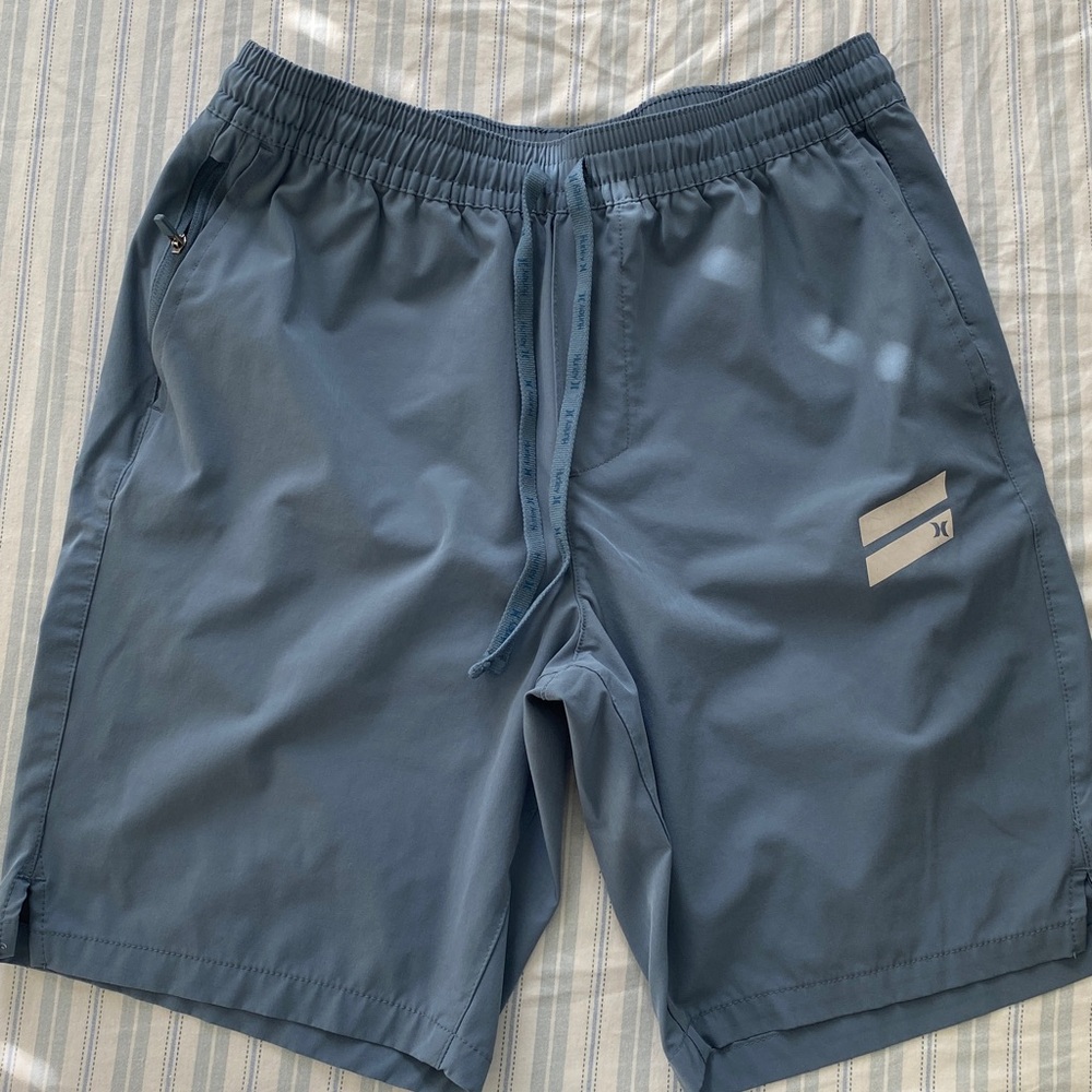 Hurley Light Blue Swim Trunks
